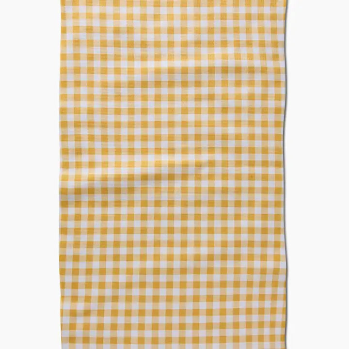 Luxe Hand Towel | Golden Plaid