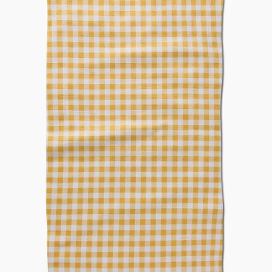 Luxe Hand Towel | Golden Plaid