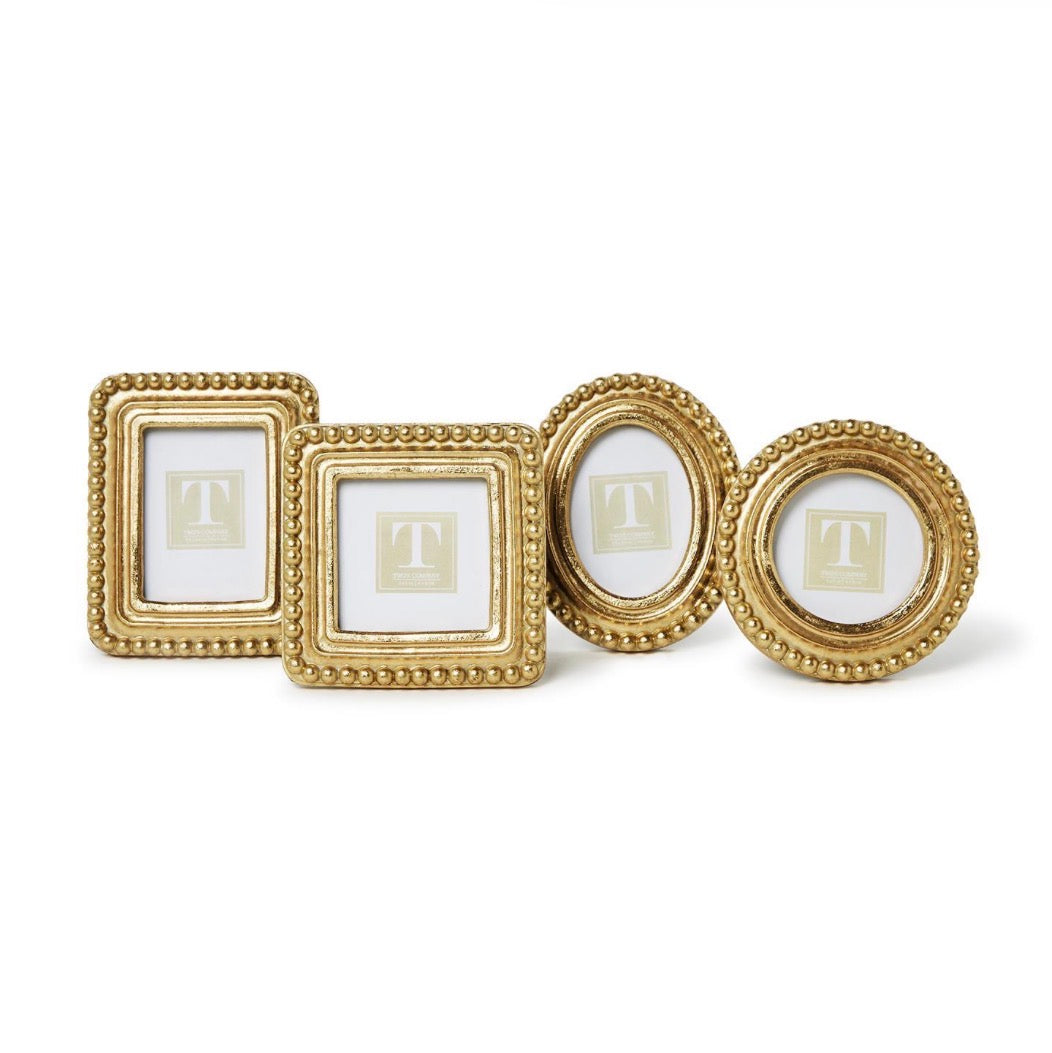 Beaded Texture Gold Photo Frame | Assorted Styles