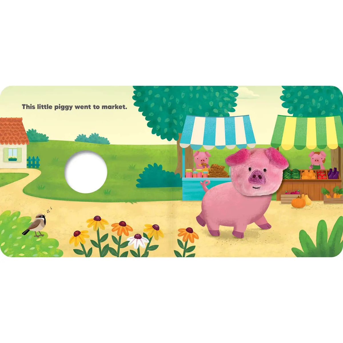 This Little Piggy: Finger Puppet Book
