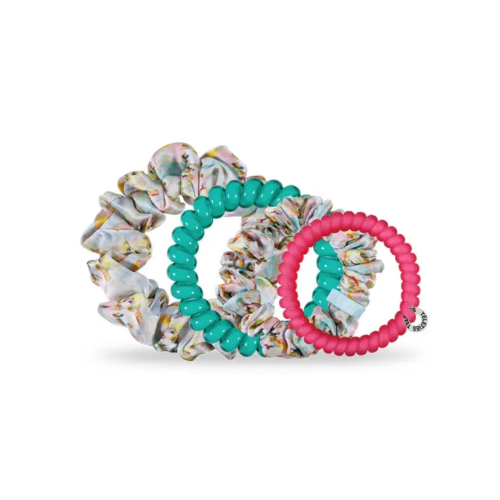 Teleties | Spiral Hair Ties | Mixed Pack | Brooks Avenue