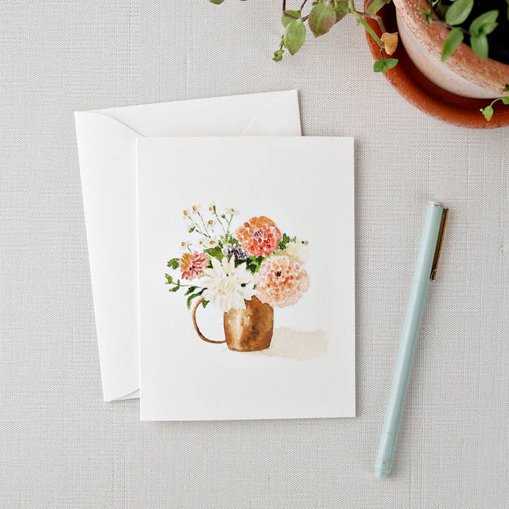 Notecards | Dahlia Bouquet