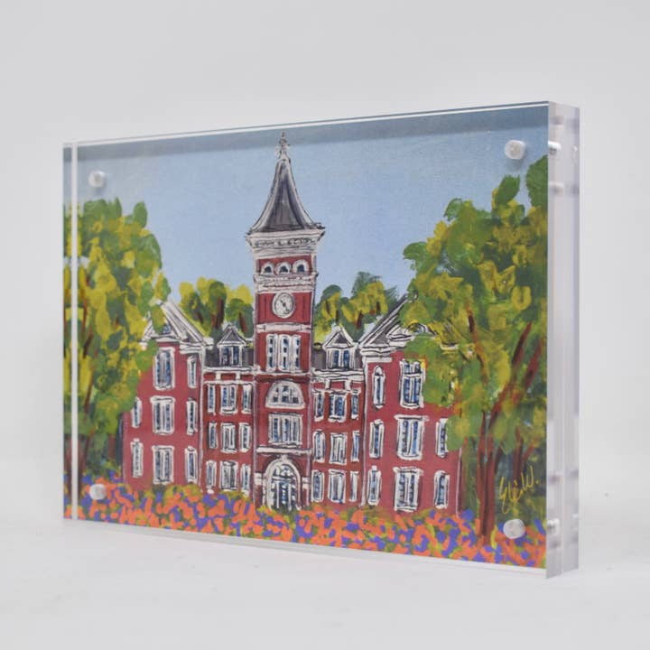 Clemson Landmark Acrylic Block | 5x7
