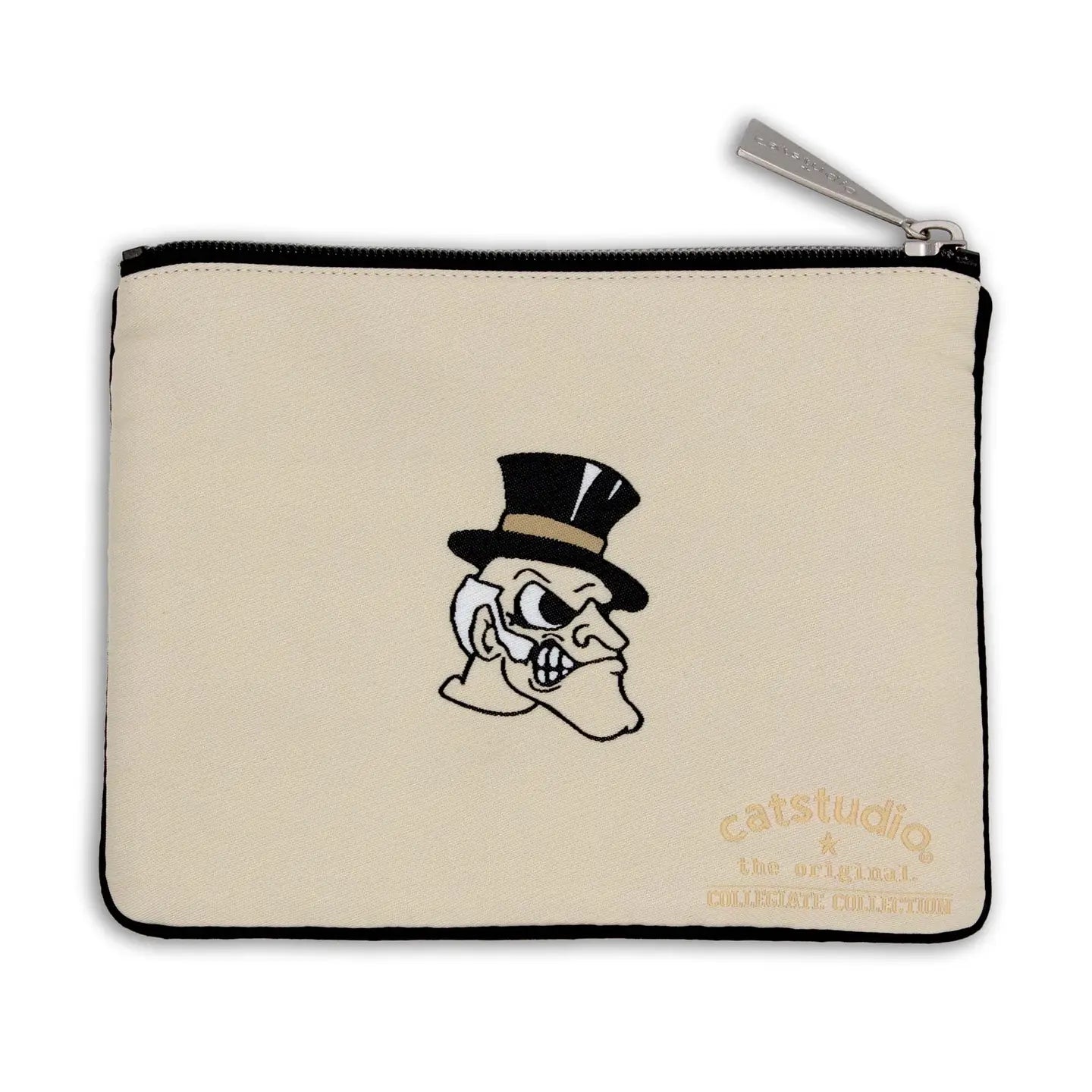 Wake Forest University Collegiate Zip Pouch