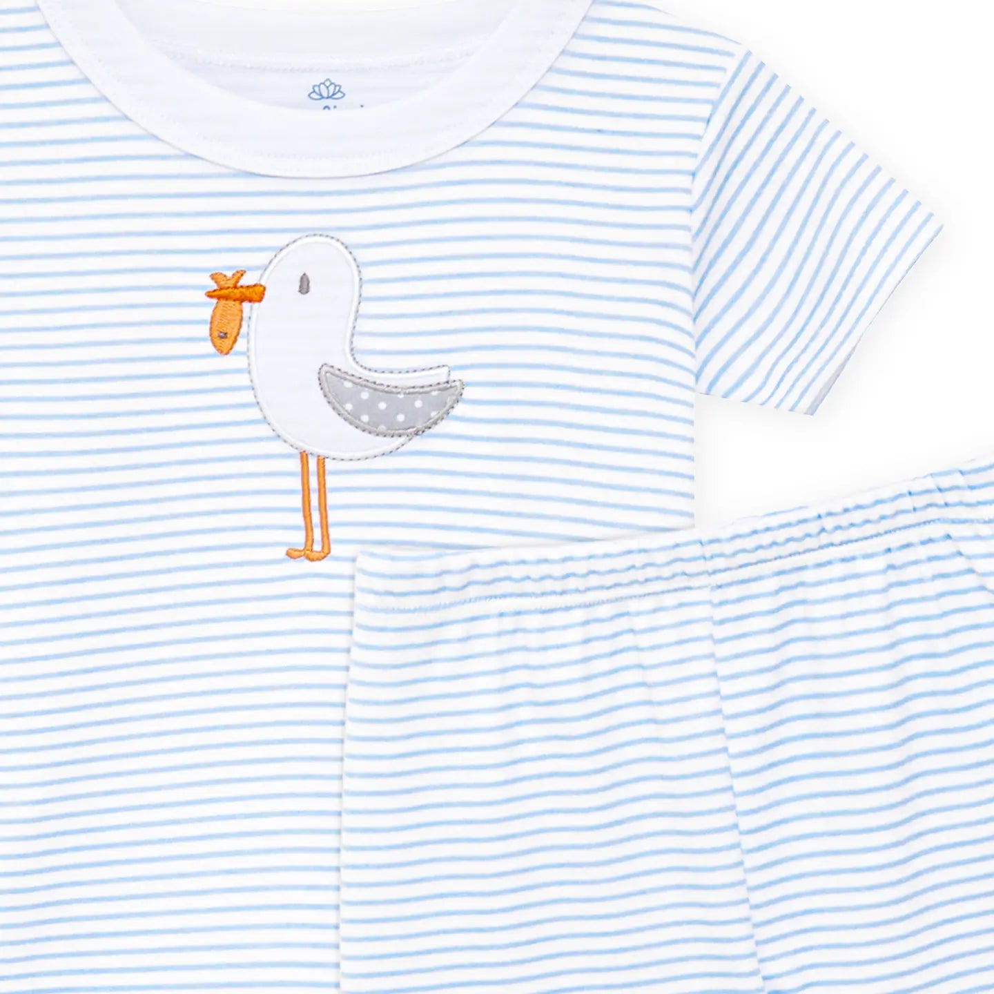 Seabird Shores Applique Short Pajamas