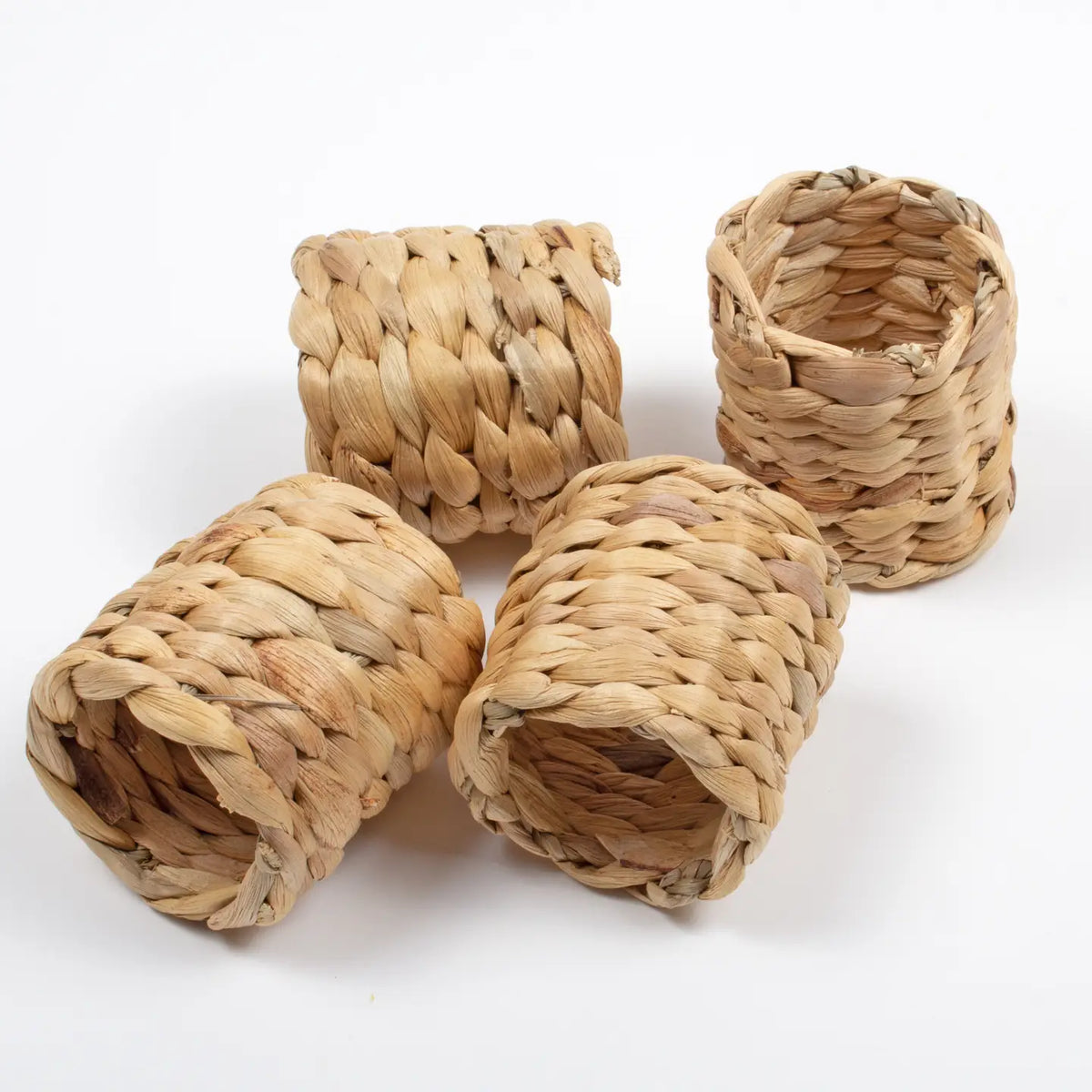 Napkin Ring Set of 4 | Natural Woven