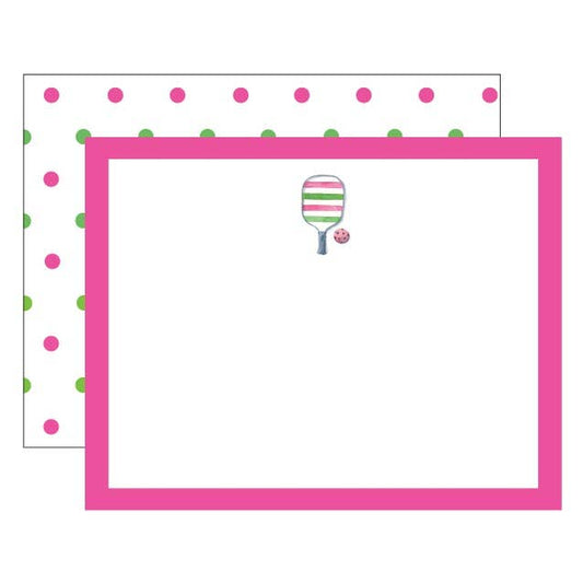 Pickleball Flat Cards - Pink