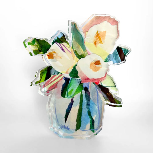 Bitty Acrylic Bloom Block | Garden Jar Floral