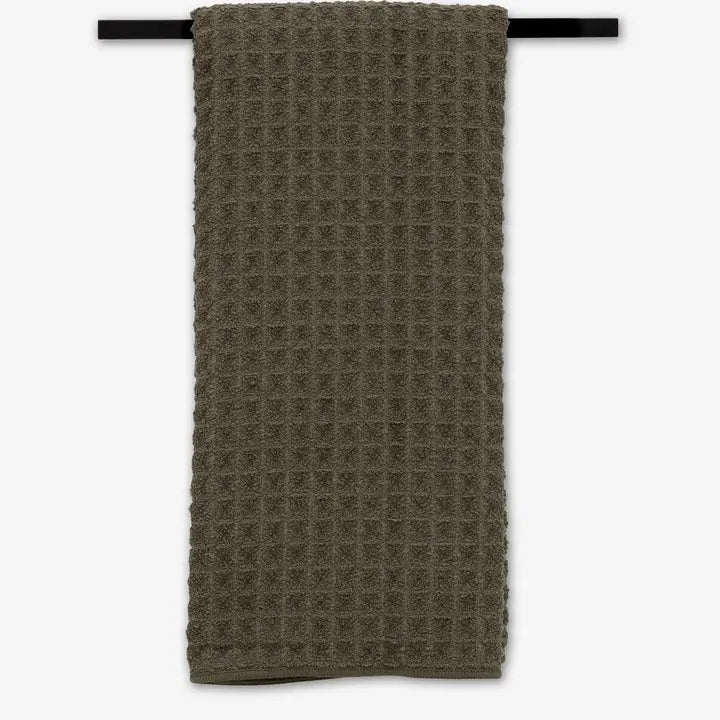 Waffle Hand Towel | Forest