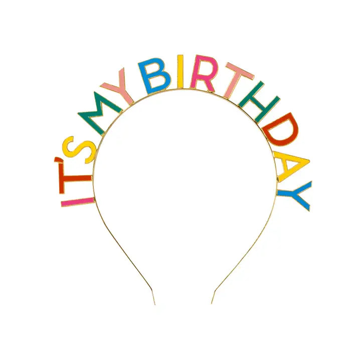 Headband | It's My Birthday | Rainbow