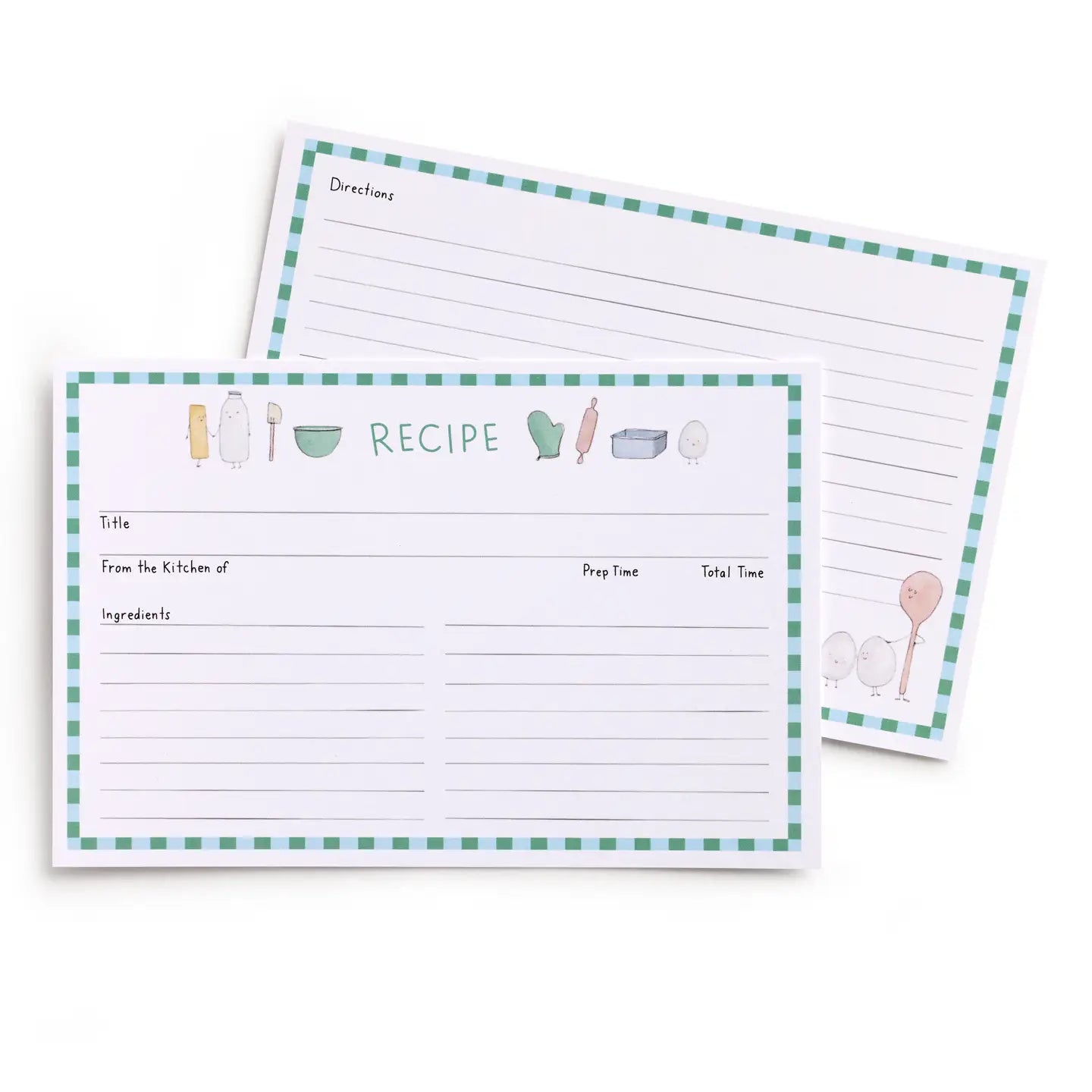 Recipe Card Set | Dessert First
