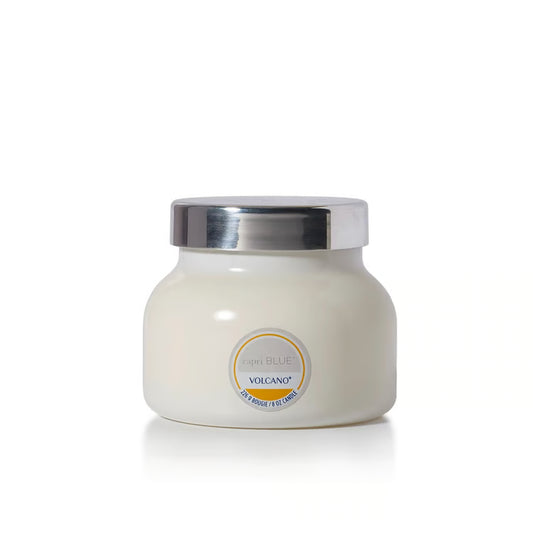 Volcano Signature White Petite Candle