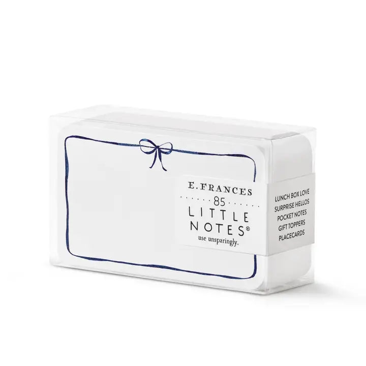 Little Notes | Navy Bow