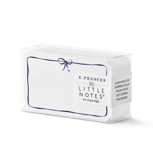 Little Notes | Navy Bow