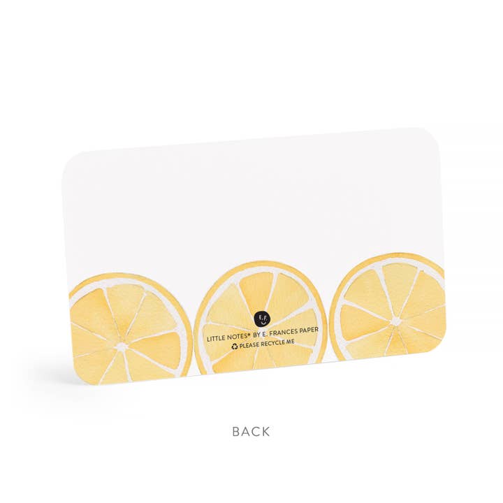 Little Notes | Lemon