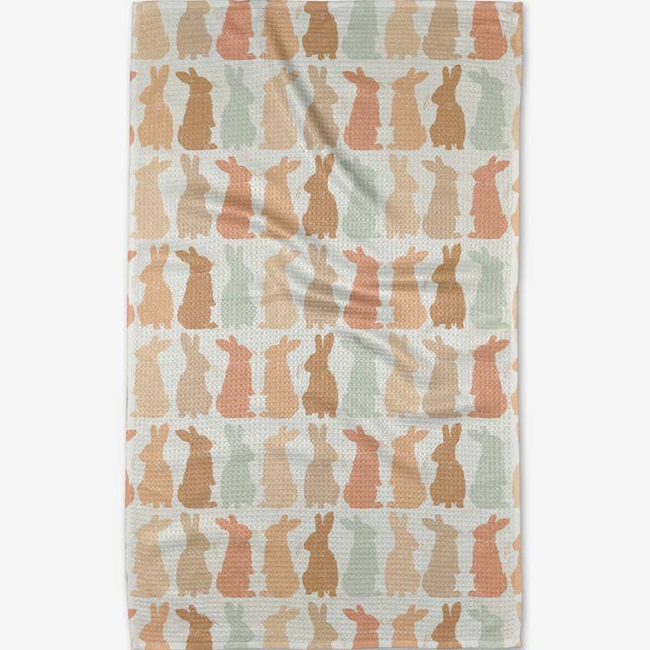 Tea Towel - Cute Easter Bunny