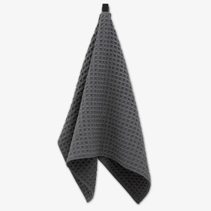 Waffle Hand Towel | Charcoal