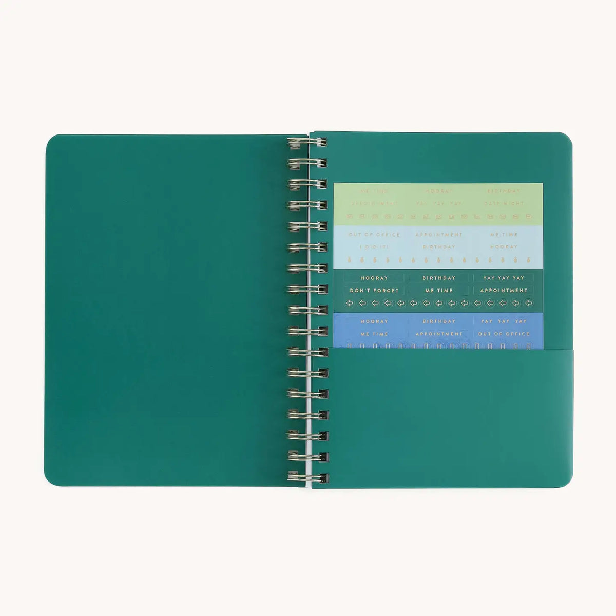 2026-2027 Small Softcover Weekly Simplified Planner | Blush Botanical