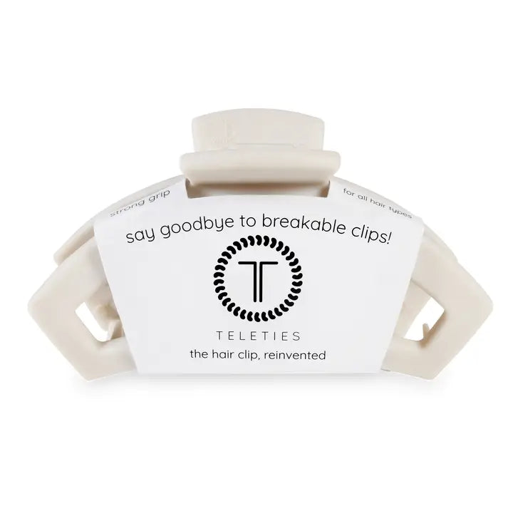 Teleties Open Hair Clip | Toasted | Assorted Sizes