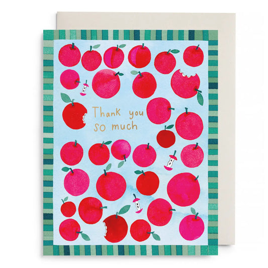 Greeting Card | Apple A Day Thank You