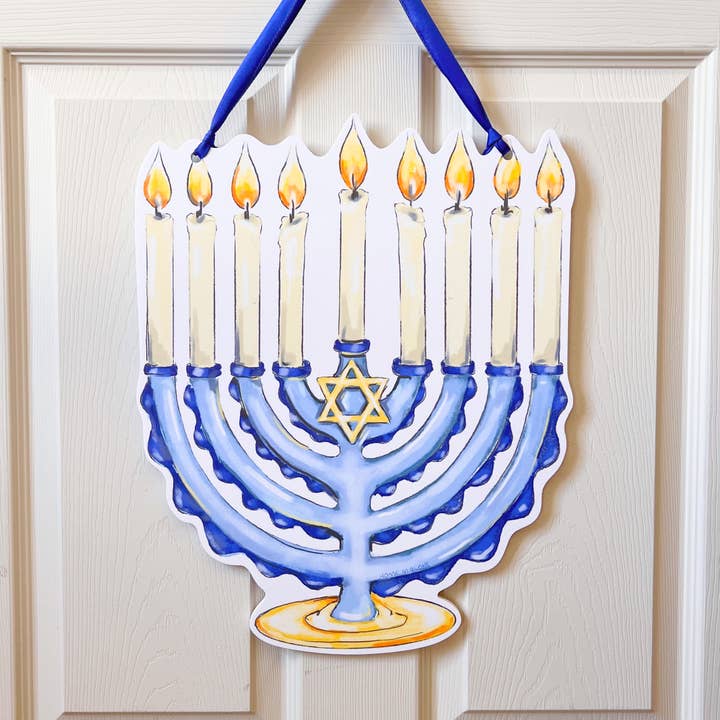 Door Hanger | Menorah