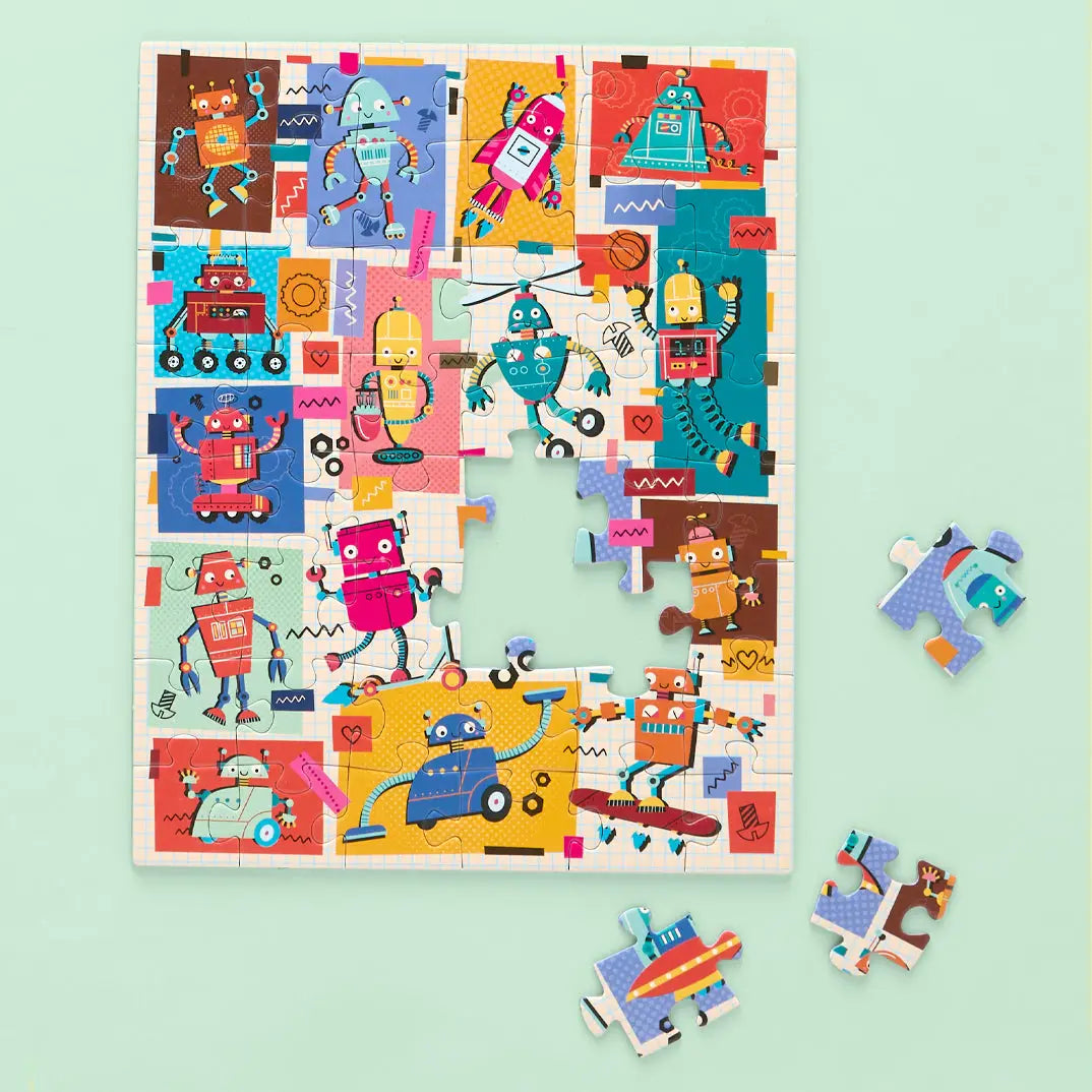 Jigsaw Puzzle Snax | Robots