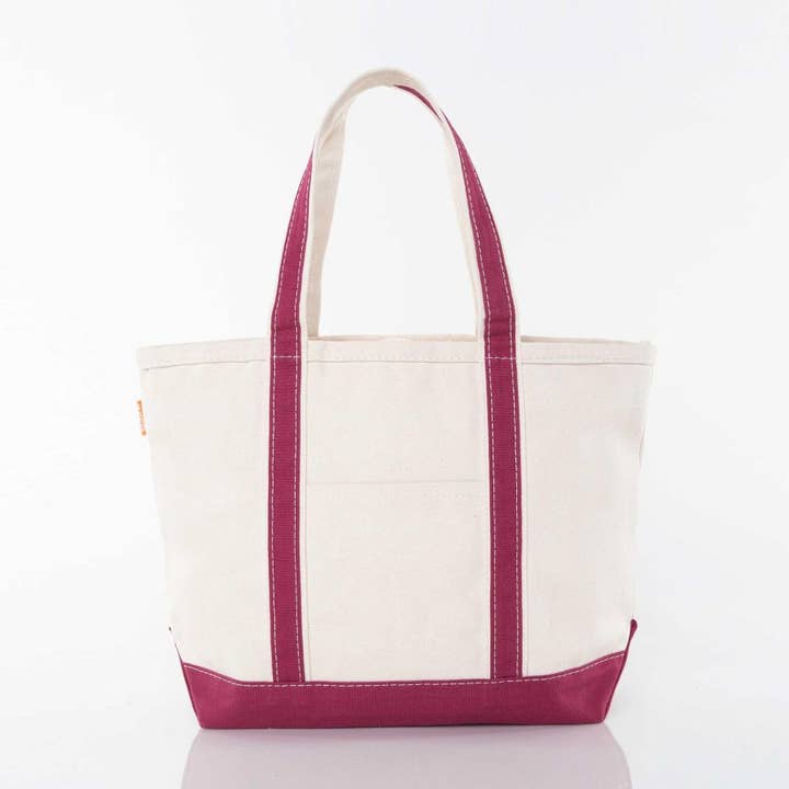 Medium Classic Tote | Maroon