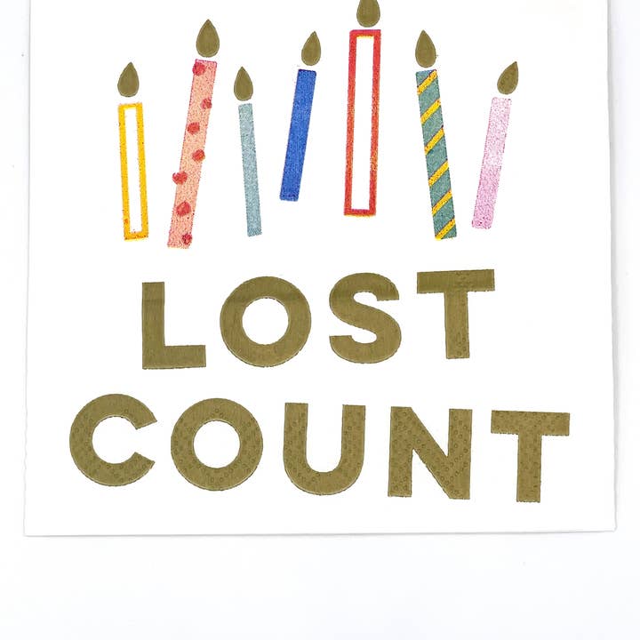 Cocktail Napkins | Lost Count