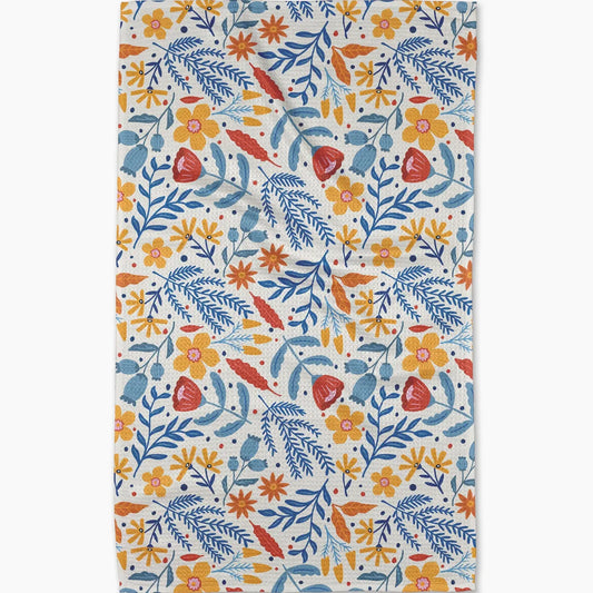Tea Towel | Folk Flora