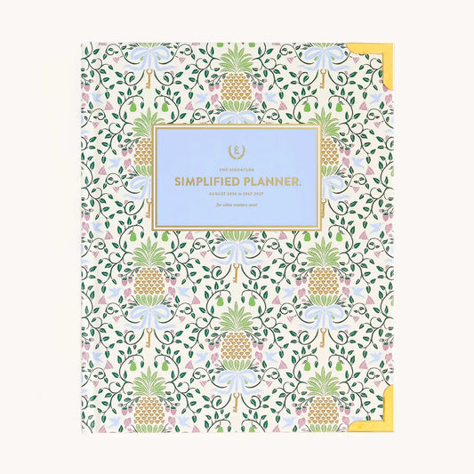 2026-2027 Bookbound Weekly Simplified Planner | Pineapple Charm