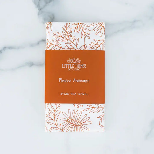 Tea Towel | Blessed Assurance Hymn