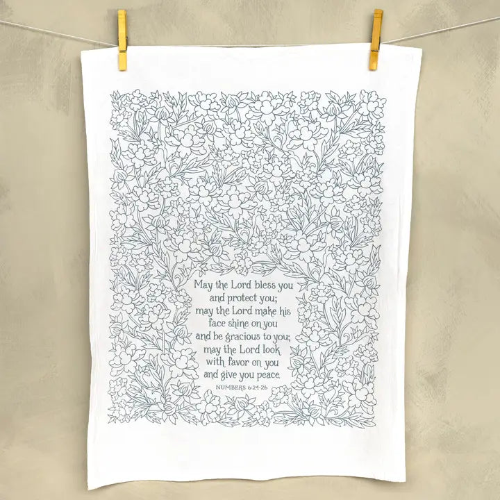 Tea Towel | The Blessing Scripture