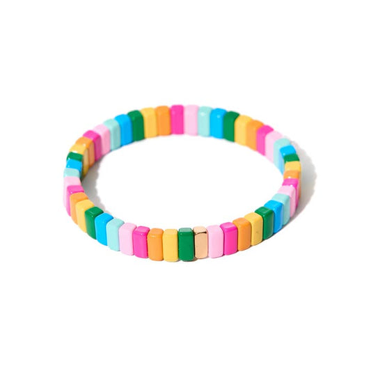Neon Rainbow Bracelet