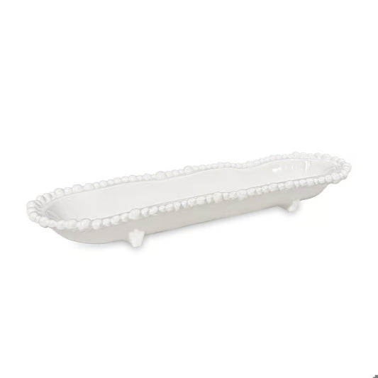 VIDA Alegria Cracker Tray | White