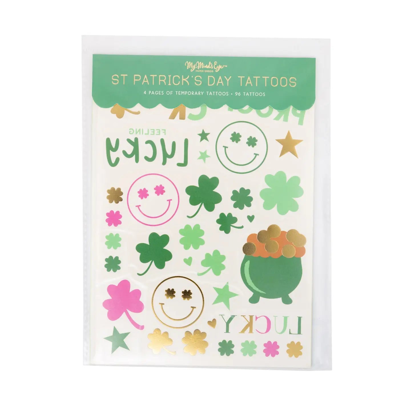 St Patrick's Day Temporary Tattoos