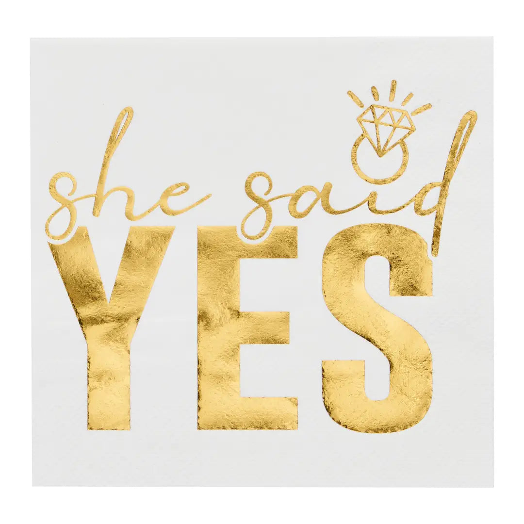 Cocktail Napkins | She Said Yes