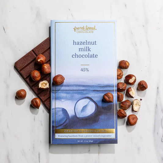 Hazelnut Milk Chocolate Bar 45%