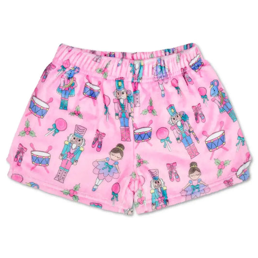 Nutcracker Waltz Plush Shorts (Medium -10-12)