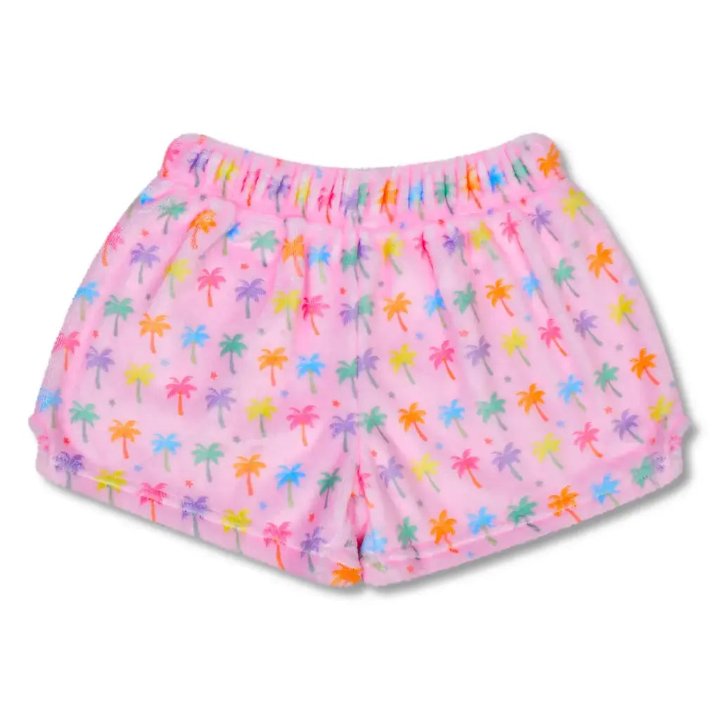Plush Shorts | Palm Paradise
