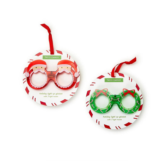 Holiday Cheer Light Up Glasses | Assorted Styles