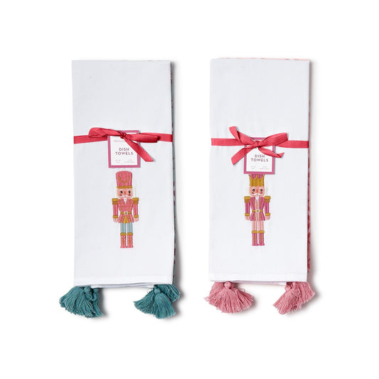 Nutcracker Dish Towels | Assorted Colors