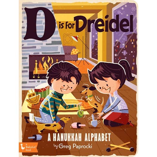 D Is For Dreidel | A Hanukkah Alphabet