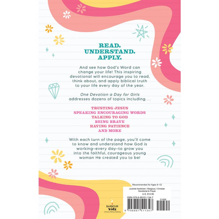 One Devotion A Day For Girls