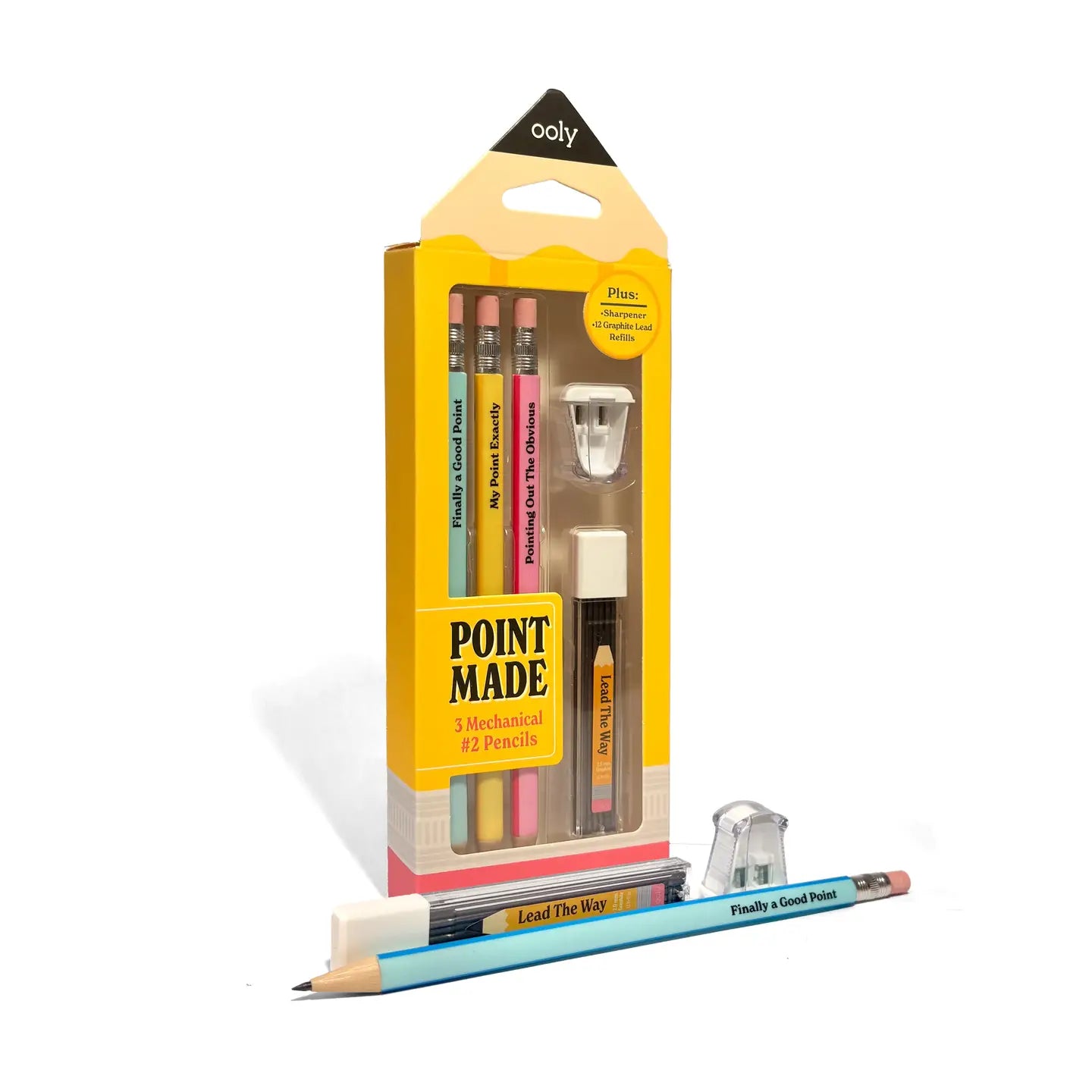 Point Made Mechanical Graphite Pencils