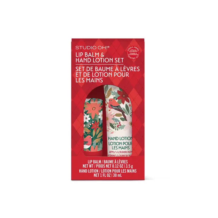 Nature's Celebration | Lip Balm & Hand Lotion Set