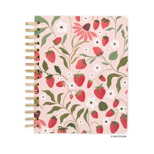 Spiral Notebook | Strawberry Daydreams