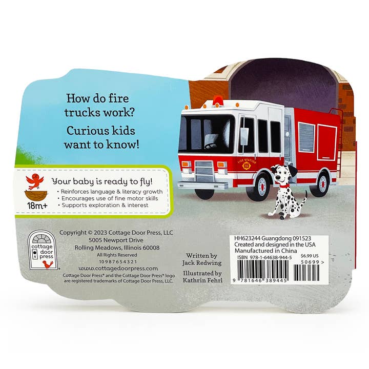 How Fire Trucks Work | Shaped Board Book