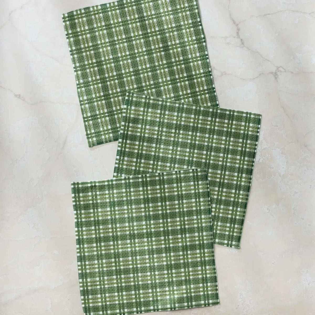 Dishcloth Set | Shay Plaid