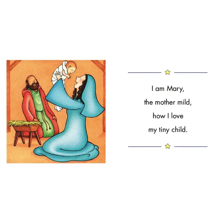 Christmas in the Manger Padded Board Book