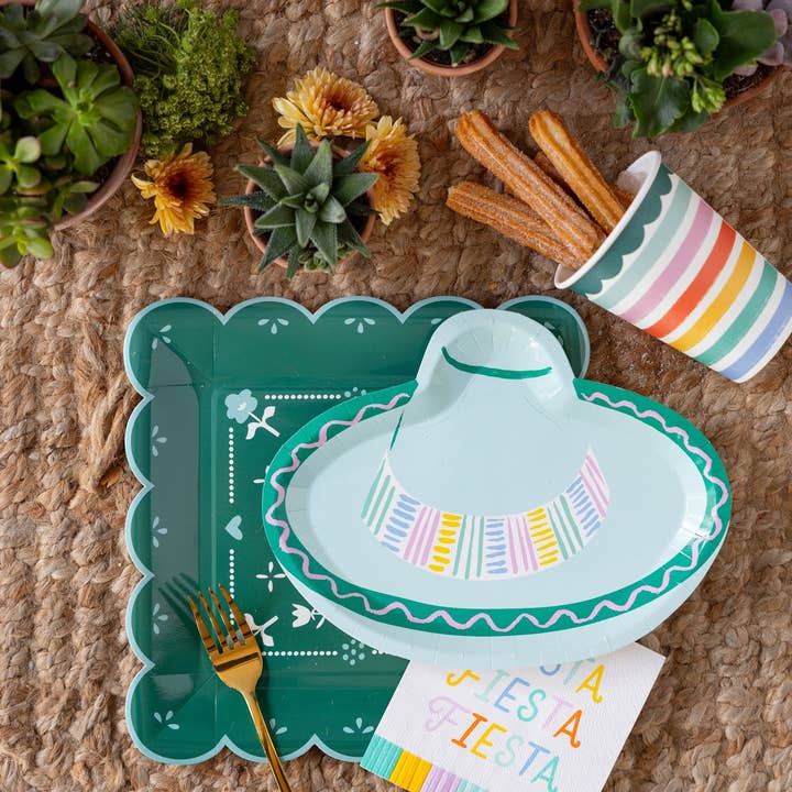 Paper Plates | Fiesta Sombrero